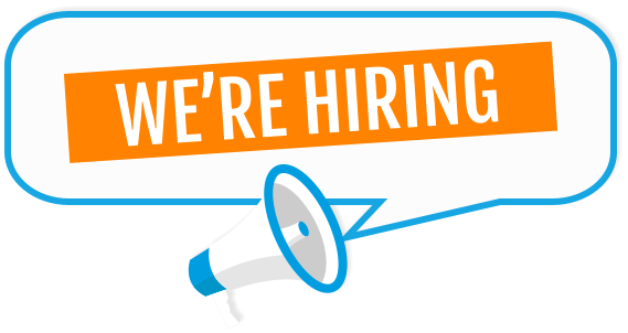 WE’RE HIRING